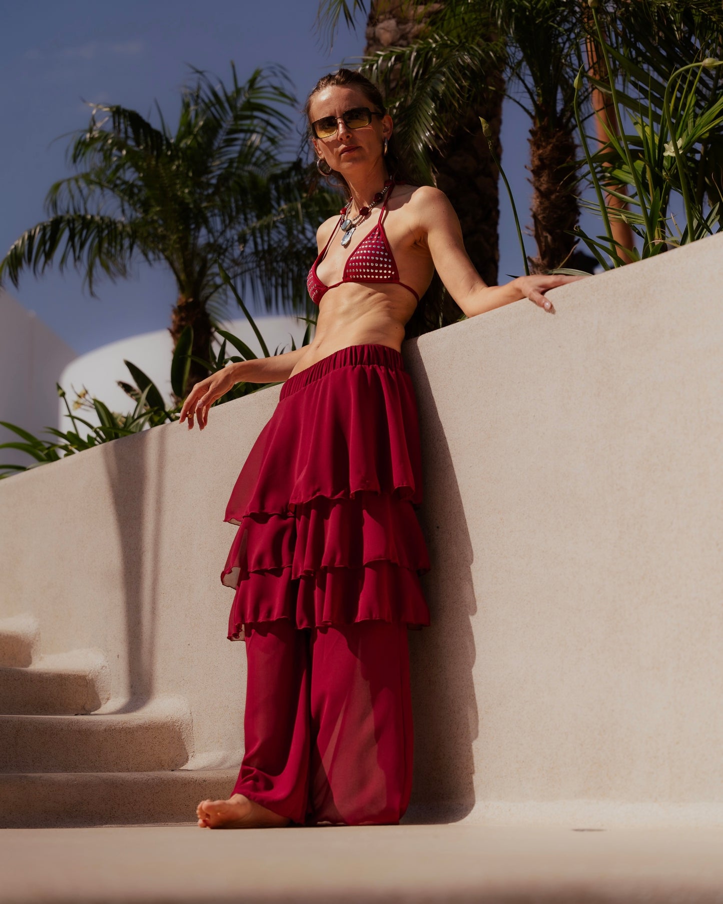 Level Chiffon Trousers
