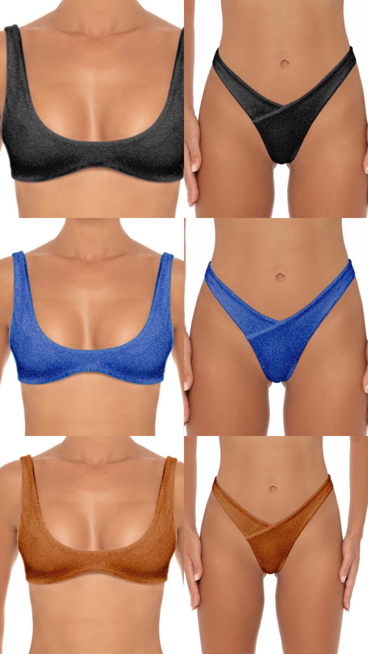 Glitter Bikini Set