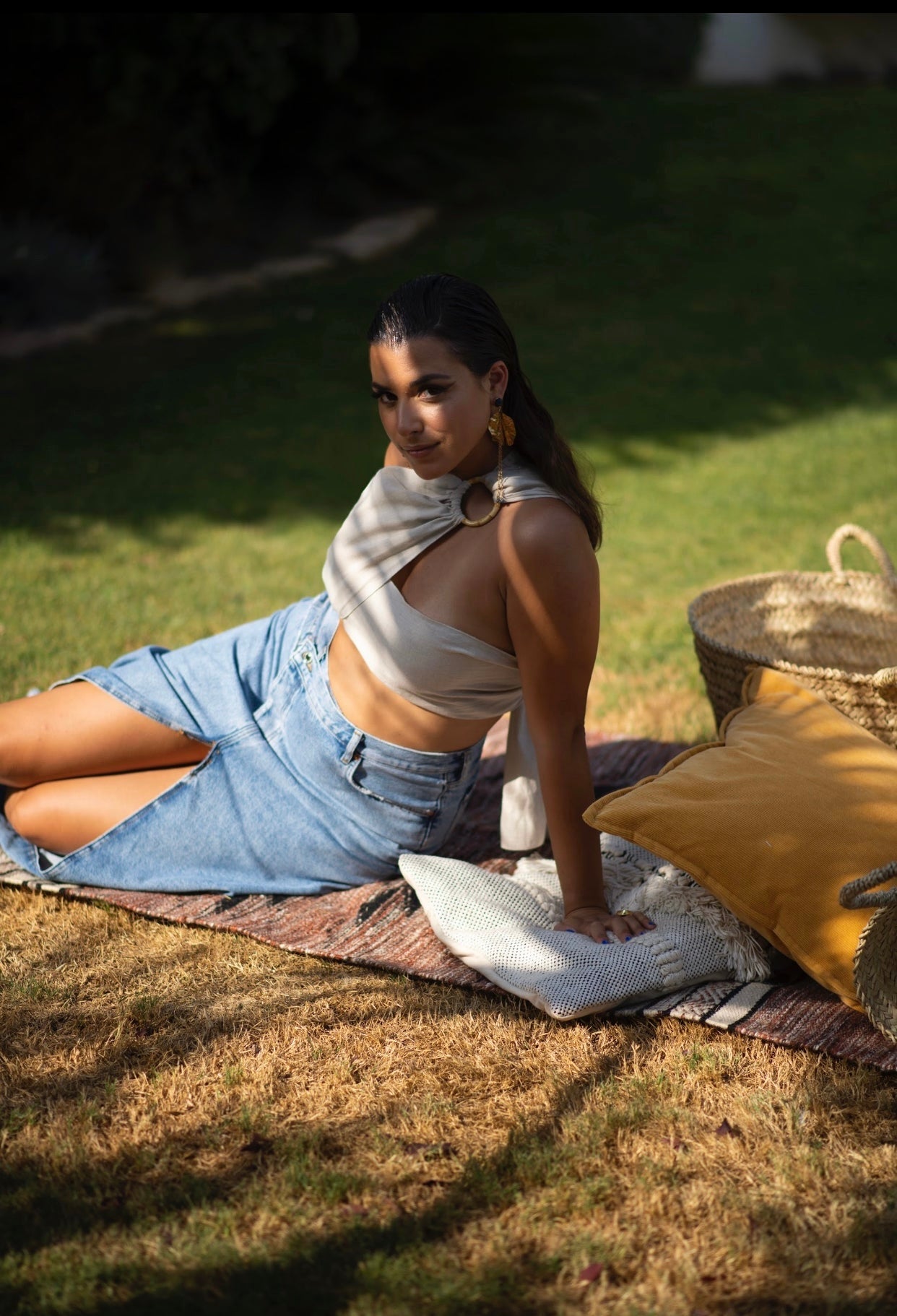 Leah Top-Linen