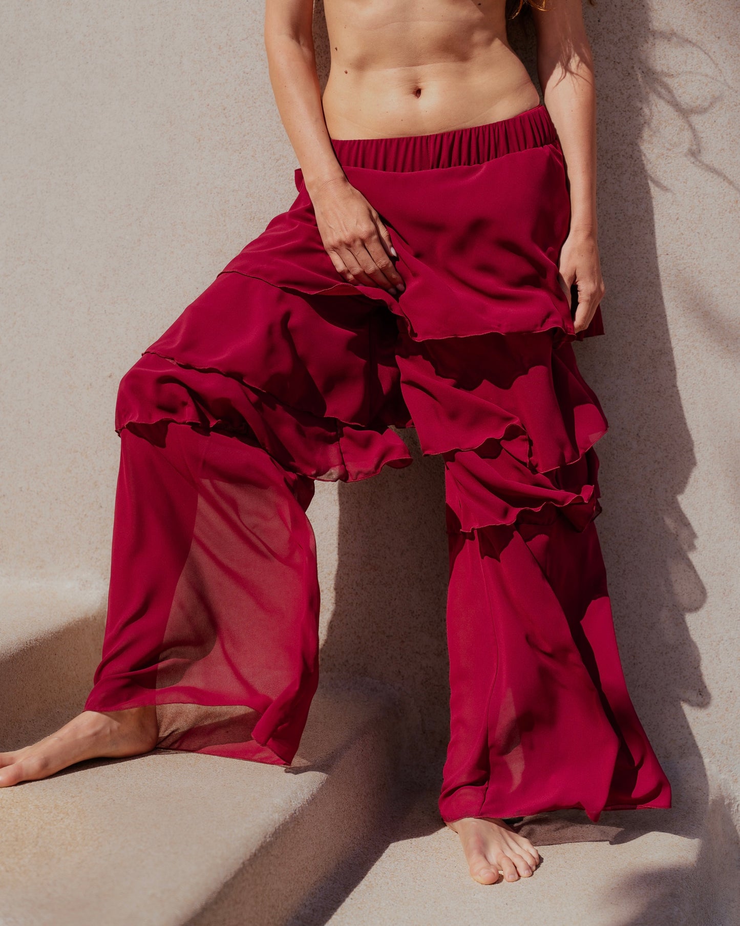 Level Chiffon Trousers