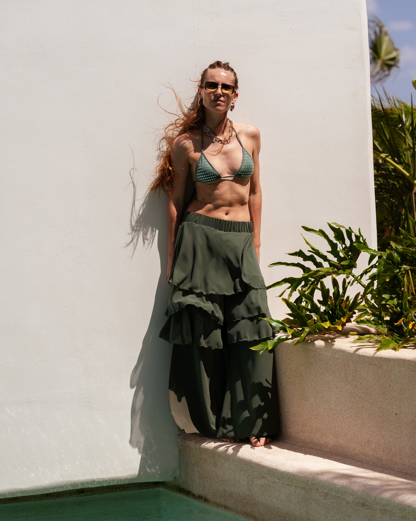 Level Chiffon Trousers