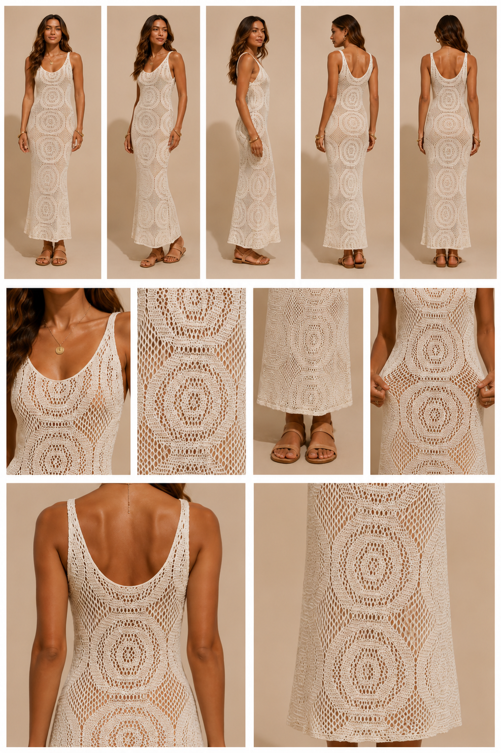 Maxi Crochet Dress