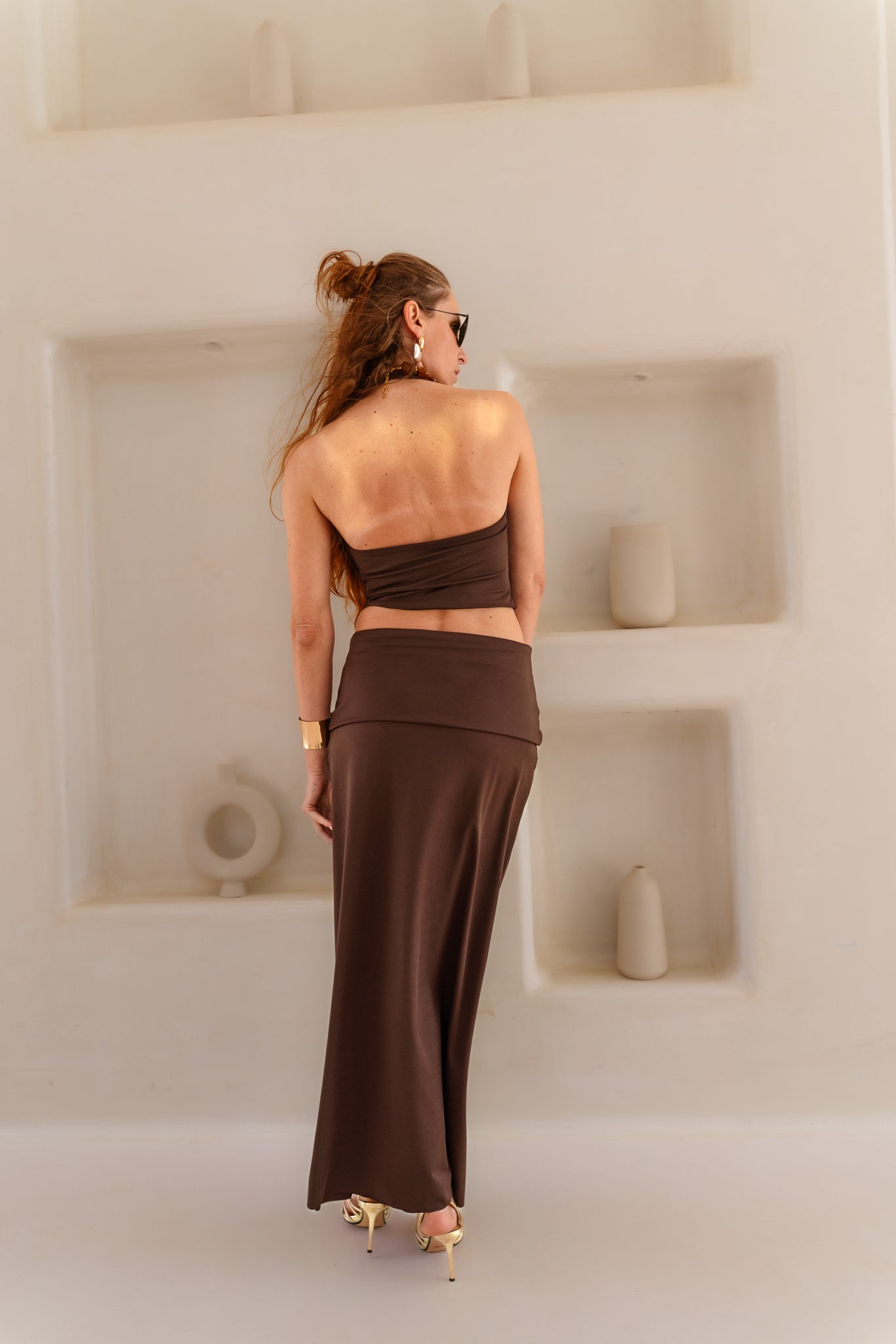 Halter Neck Top - Black