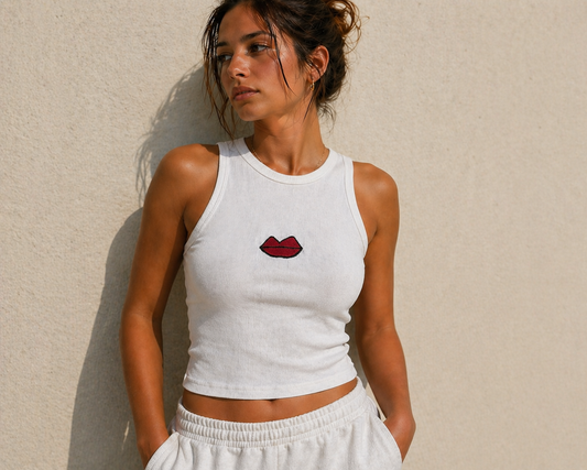 Lips tank top