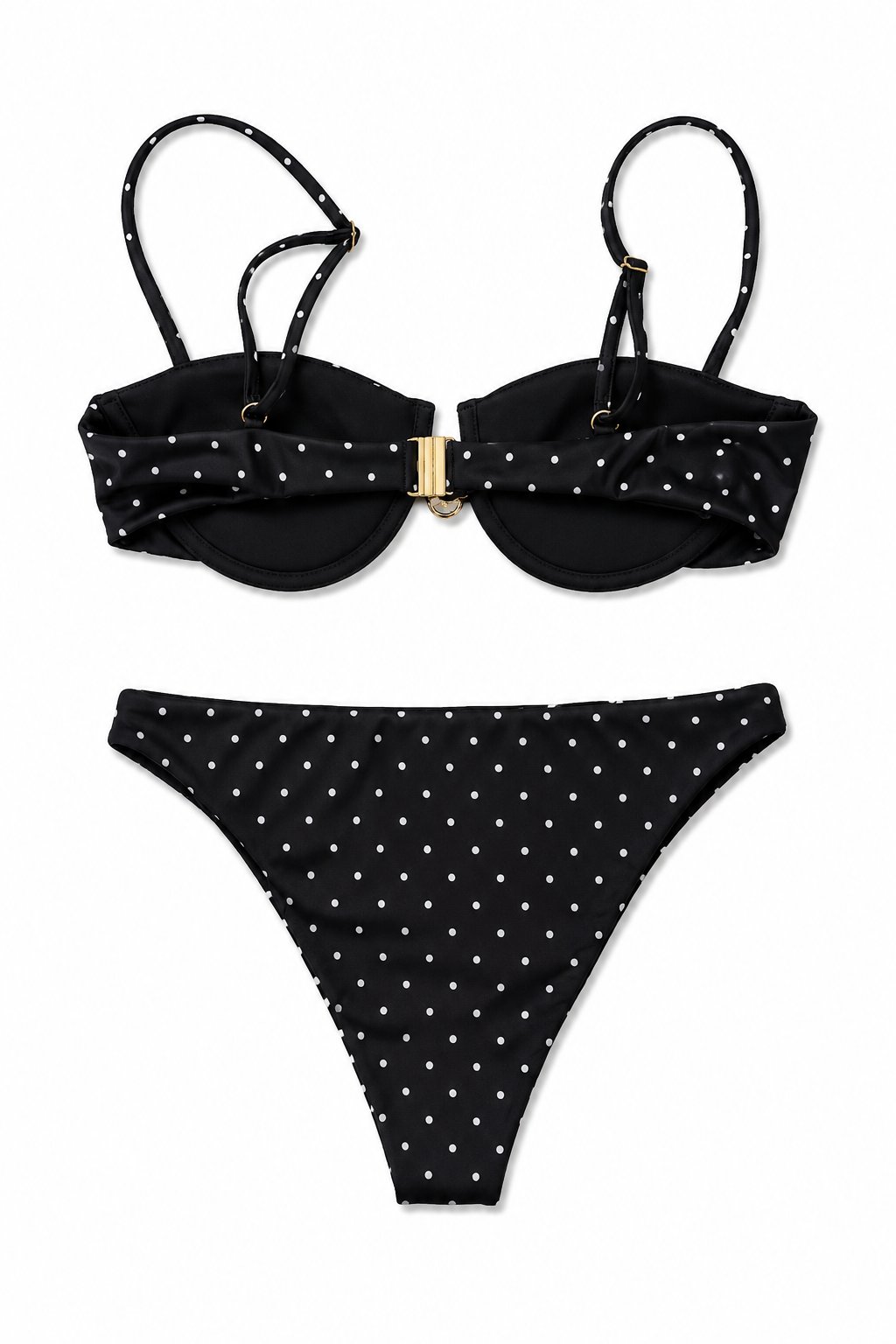 Underwire Bikini Set - Polka Dot