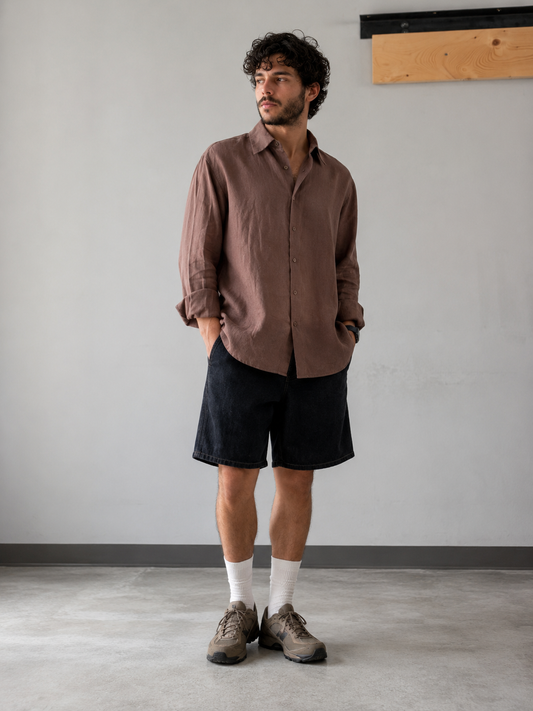 Men Linen Shirt
